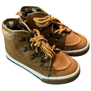 Cat & Jack Toddler Lace Up Boots Size 8